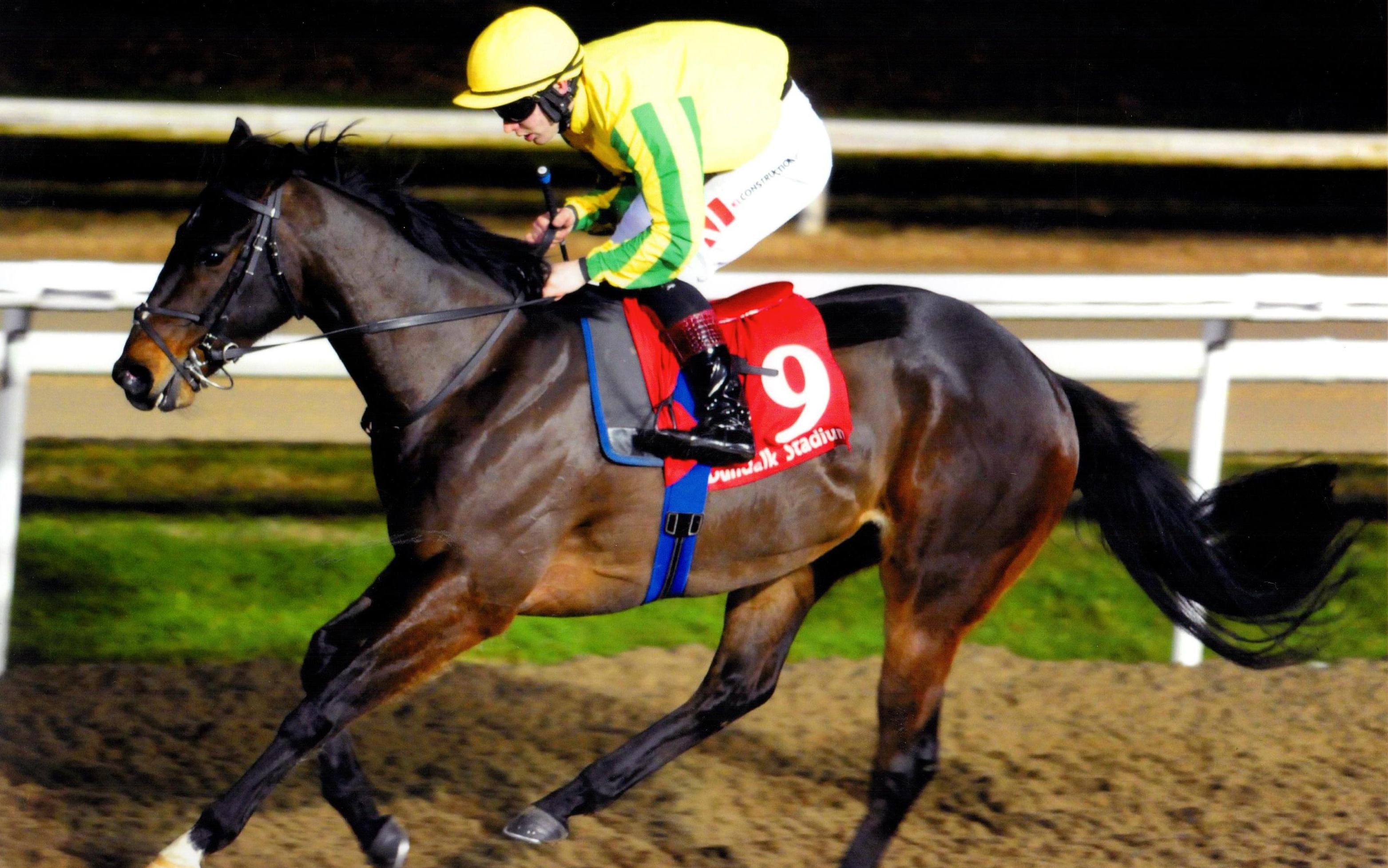 TUFF LOVE sheds his maiden tag at Dundalk under Colin Keane 3rd February 2017